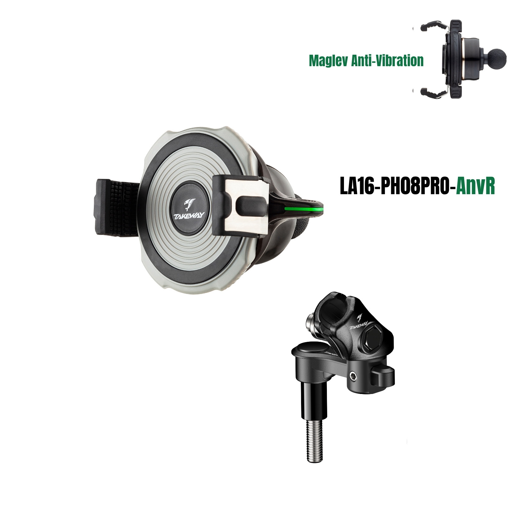 PH08PRO Mag Phone Holder_Maglev Anti-Vibration (AnvR)