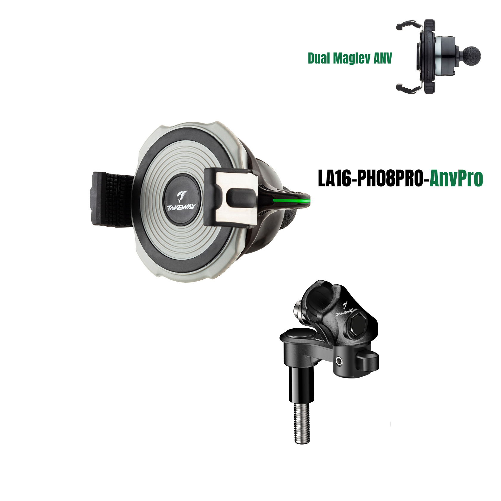 PH08PRO Mag Phone Holder_Dual Maglev ANV (AnvPro)