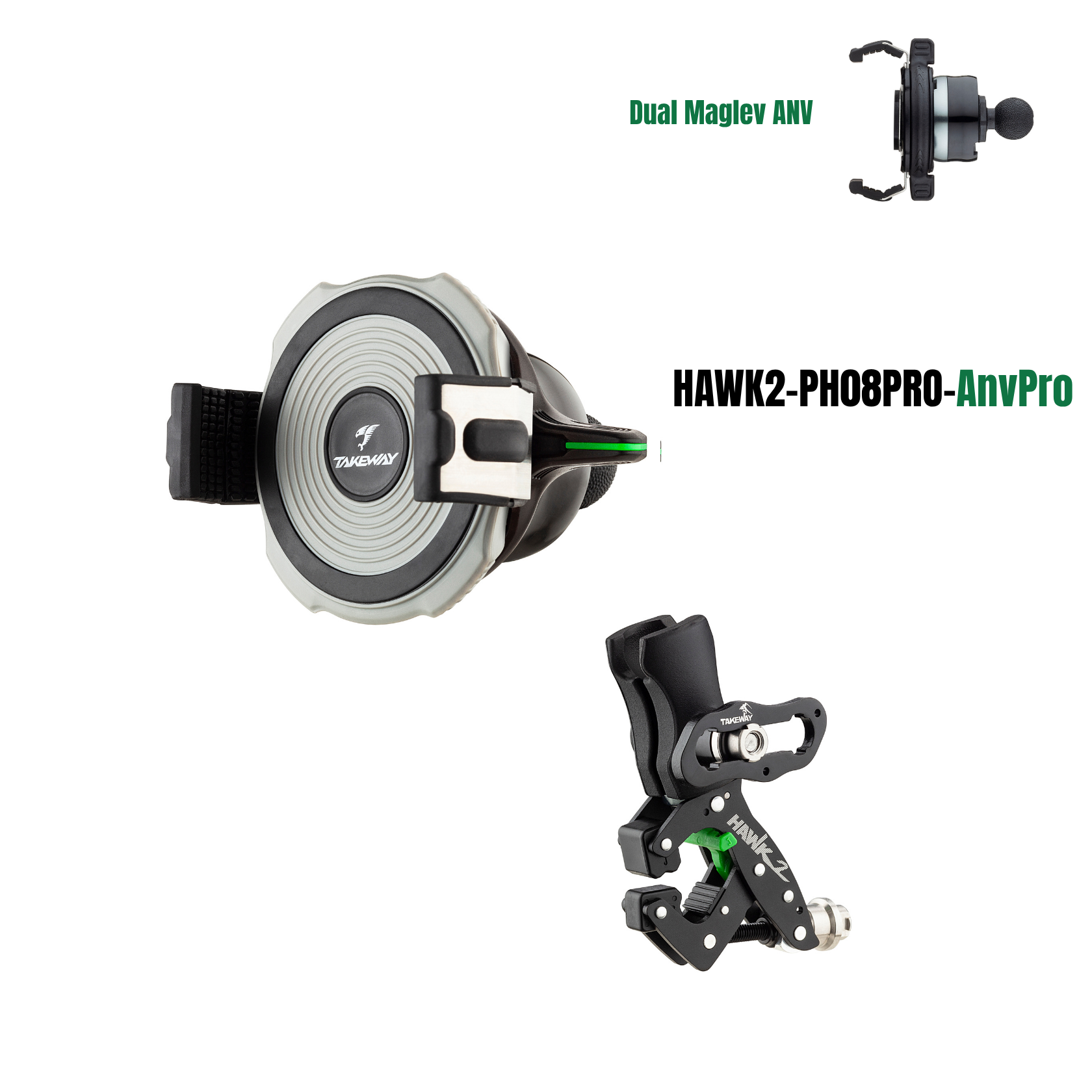 PH08PRO Mag Phone Holder_Dual Maglev ANV (AnvPro)