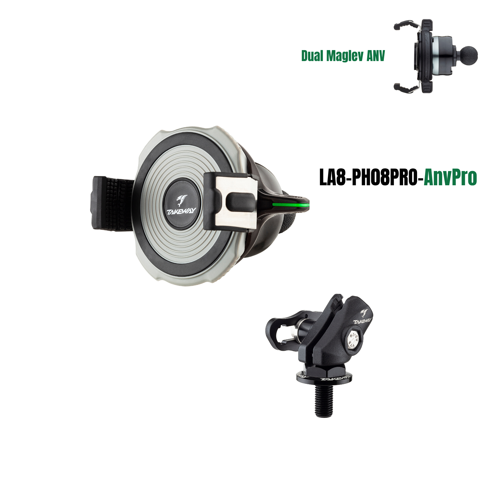 PH08PRO Mag Phone Holder_Dual Maglev ANV (AnvPro)