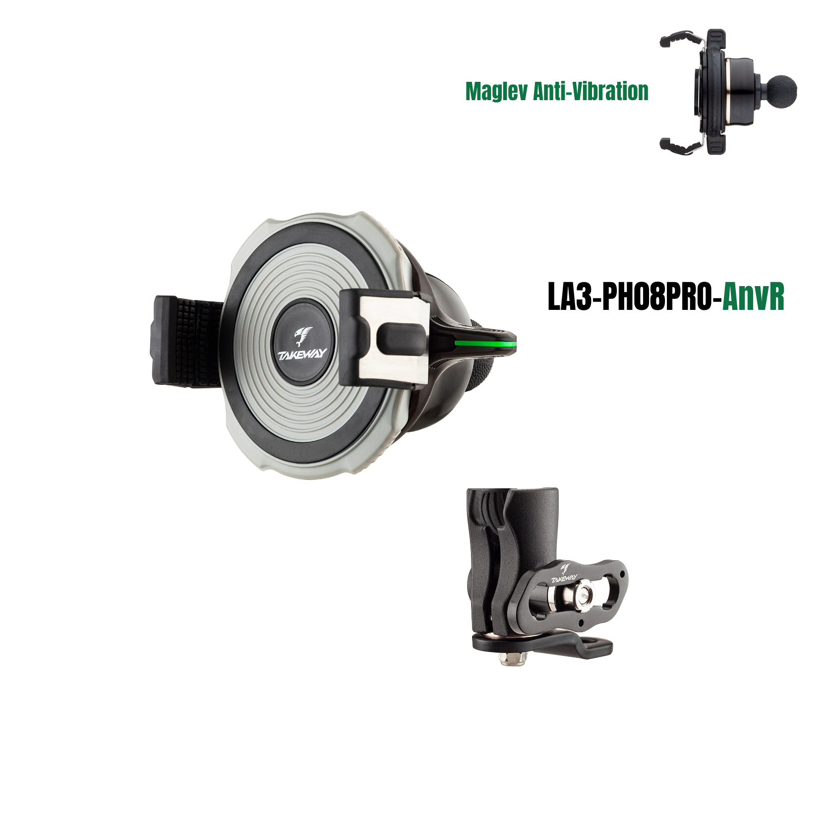 PH08PRO Mag Phone Holder_Maglev Anti-Vibration (AnvR)