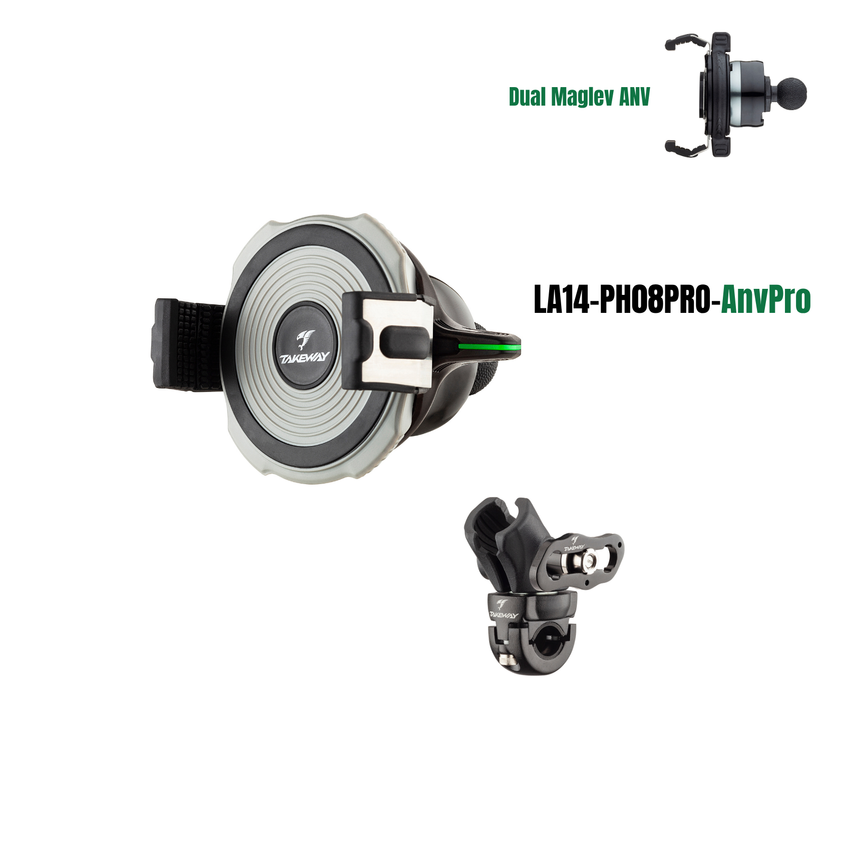 PH08PRO Mag Phone Holder_Dual Maglev ANV (AnvPro)