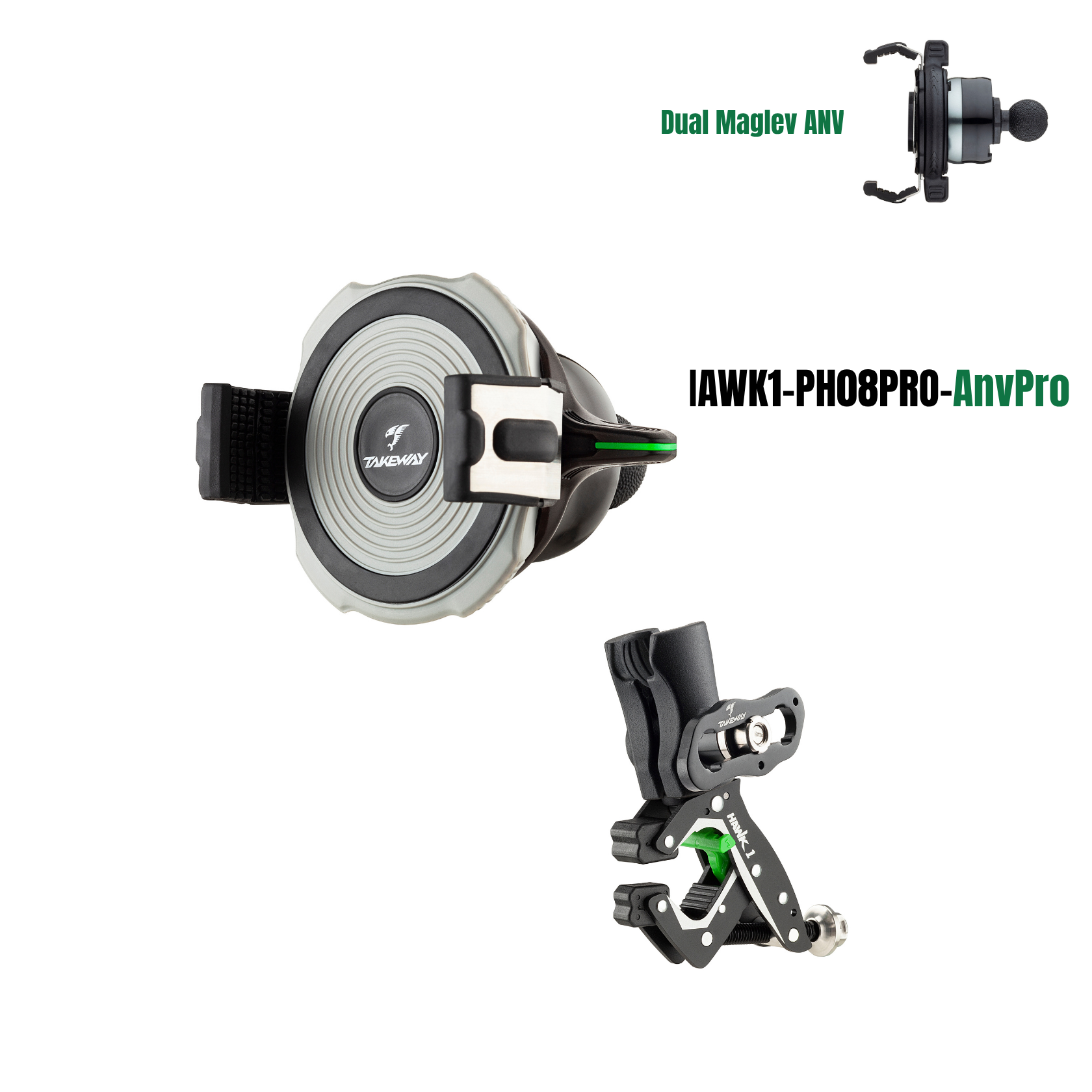 PH08PRO Mag Phone Holder_Dual Maglev ANV (AnvPro)