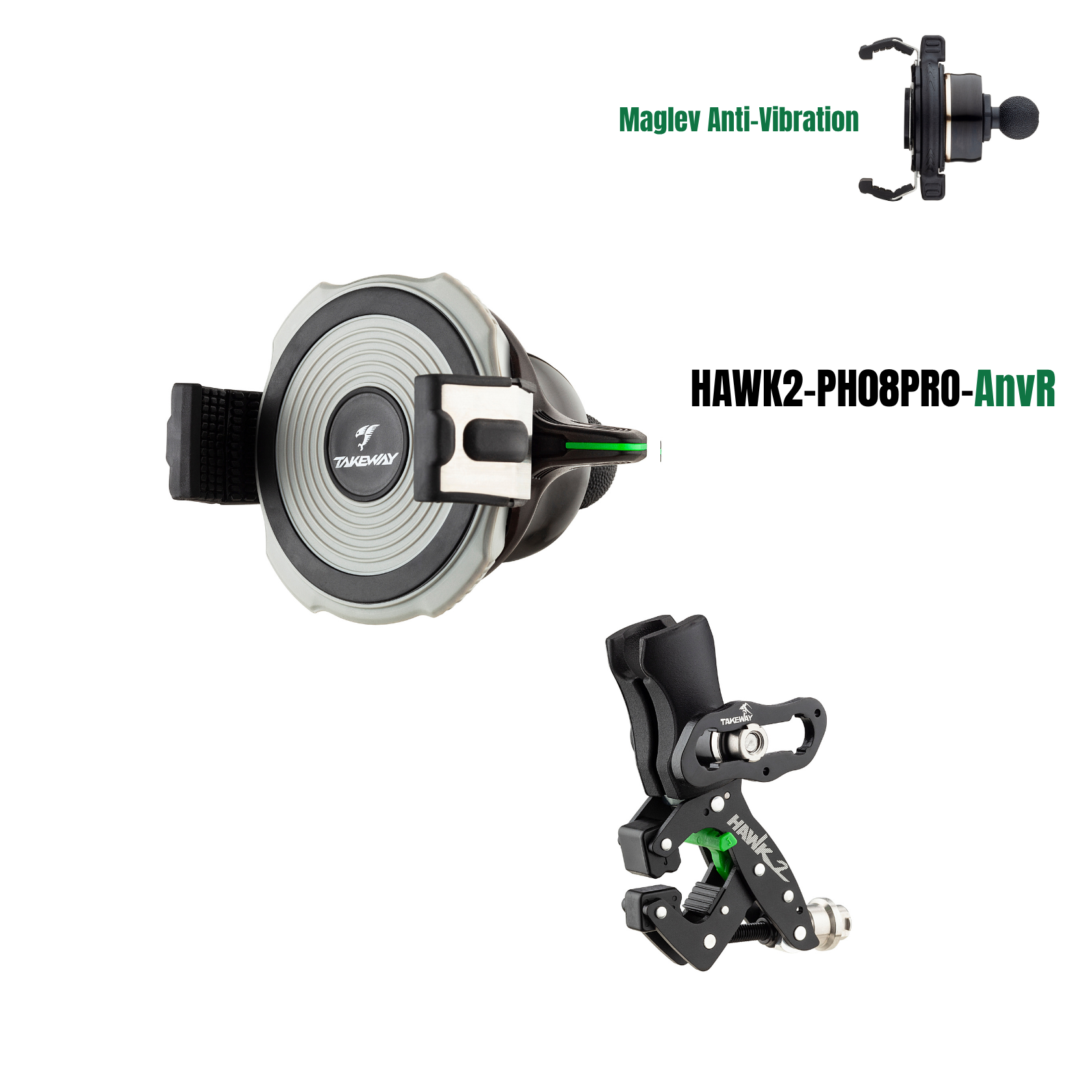 PH08PRO Mag Phone Holder_Maglev Anti-Vibration (AnvR)