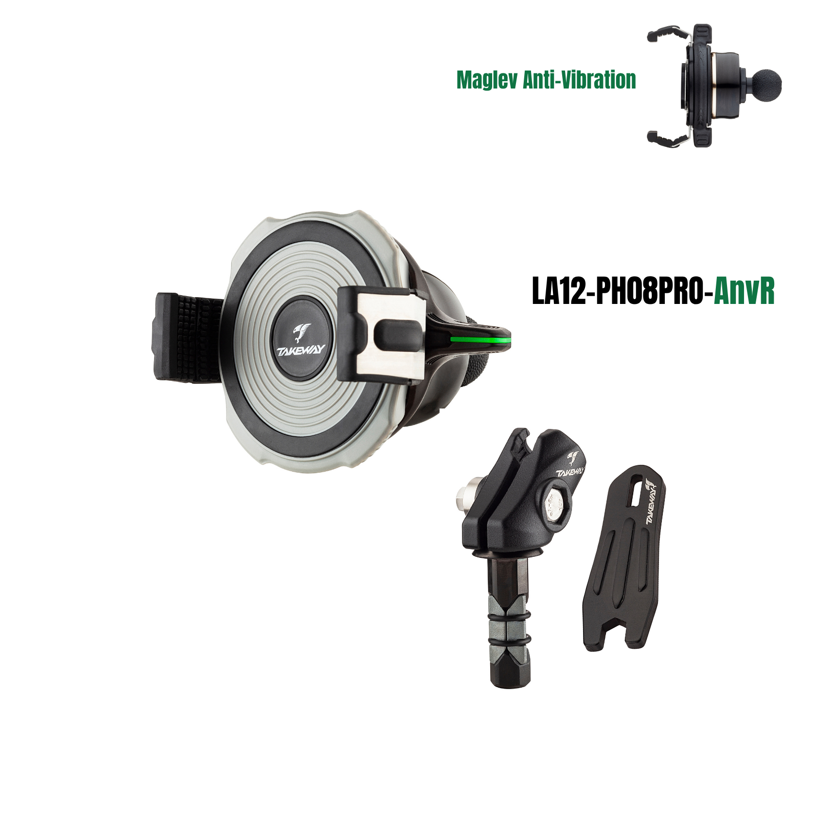 PH08PRO Mag Phone Holder_Maglev Anti-Vibration (AnvR)