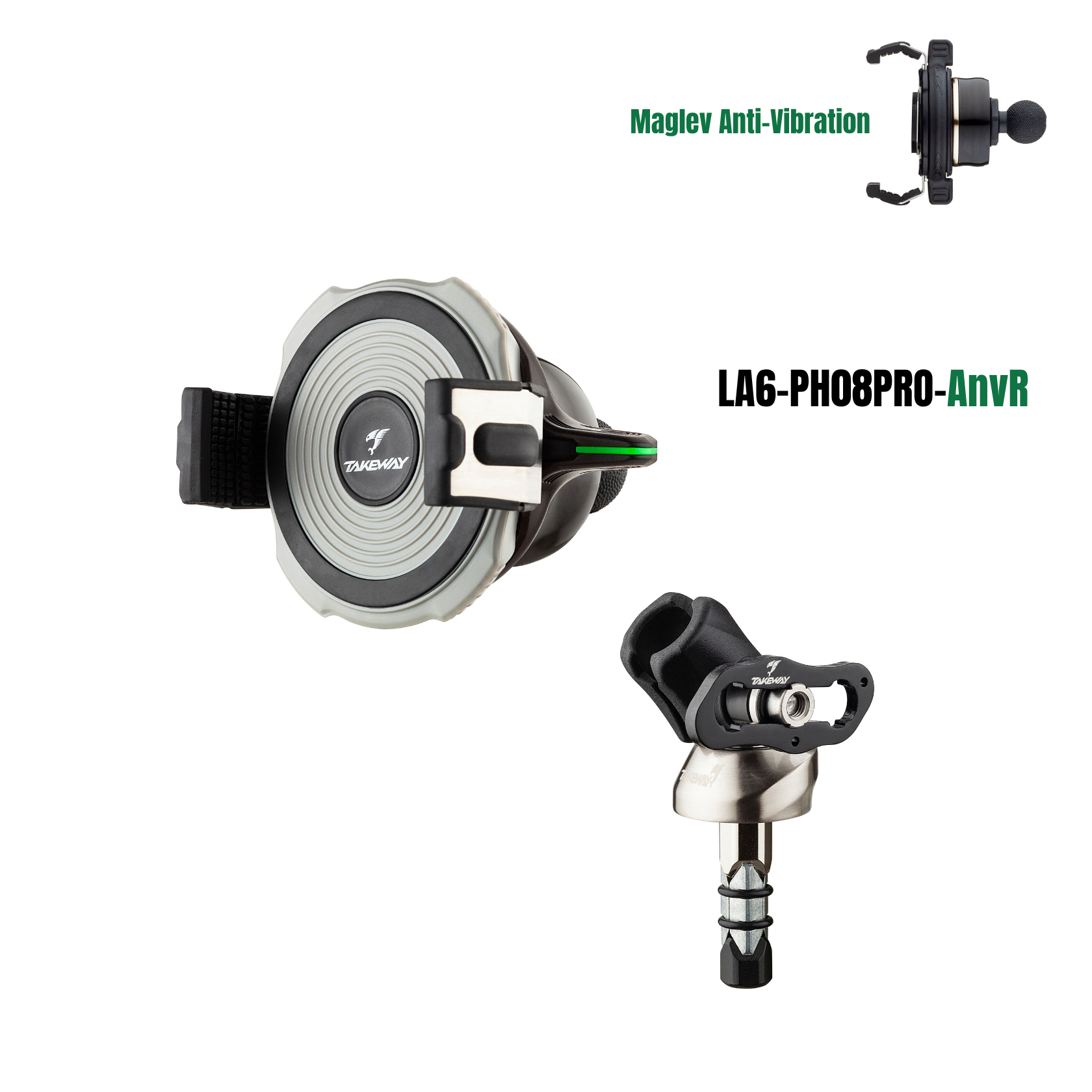PH08PRO Mag Phone Holder_Maglev Anti-Vibration (AnvR)