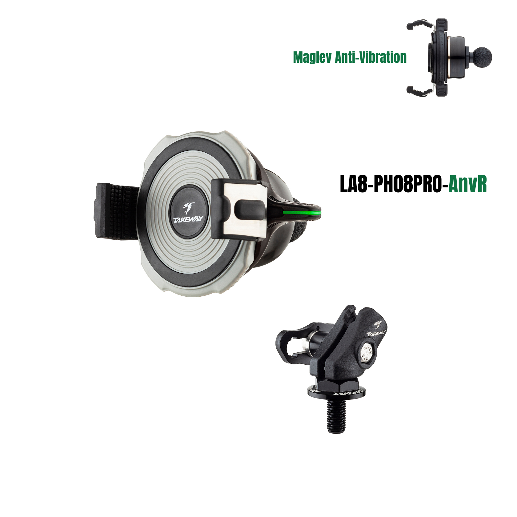 PH08PRO Mag Phone Holder_Maglev Anti-Vibration (AnvR)