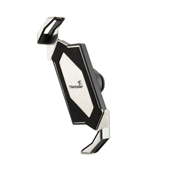 T-PH05 Black Falcon Z Cell Phone Holder - Glacier Silver