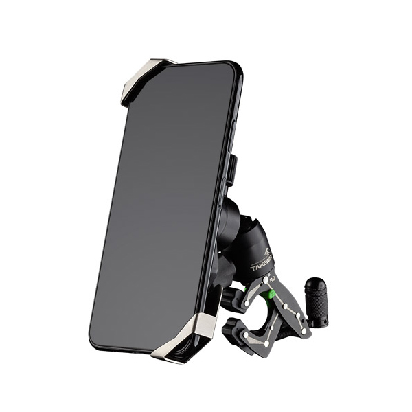 T-PH05 Black Falcon Z Cell Phone Holder - Glacier Silver